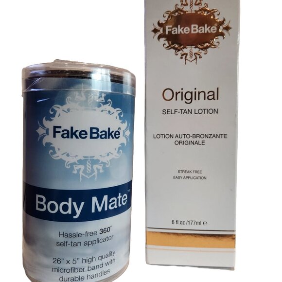 Fake Bake Original Self-Tan Lotion & Tan Applicator Set - Picture 3 of 3